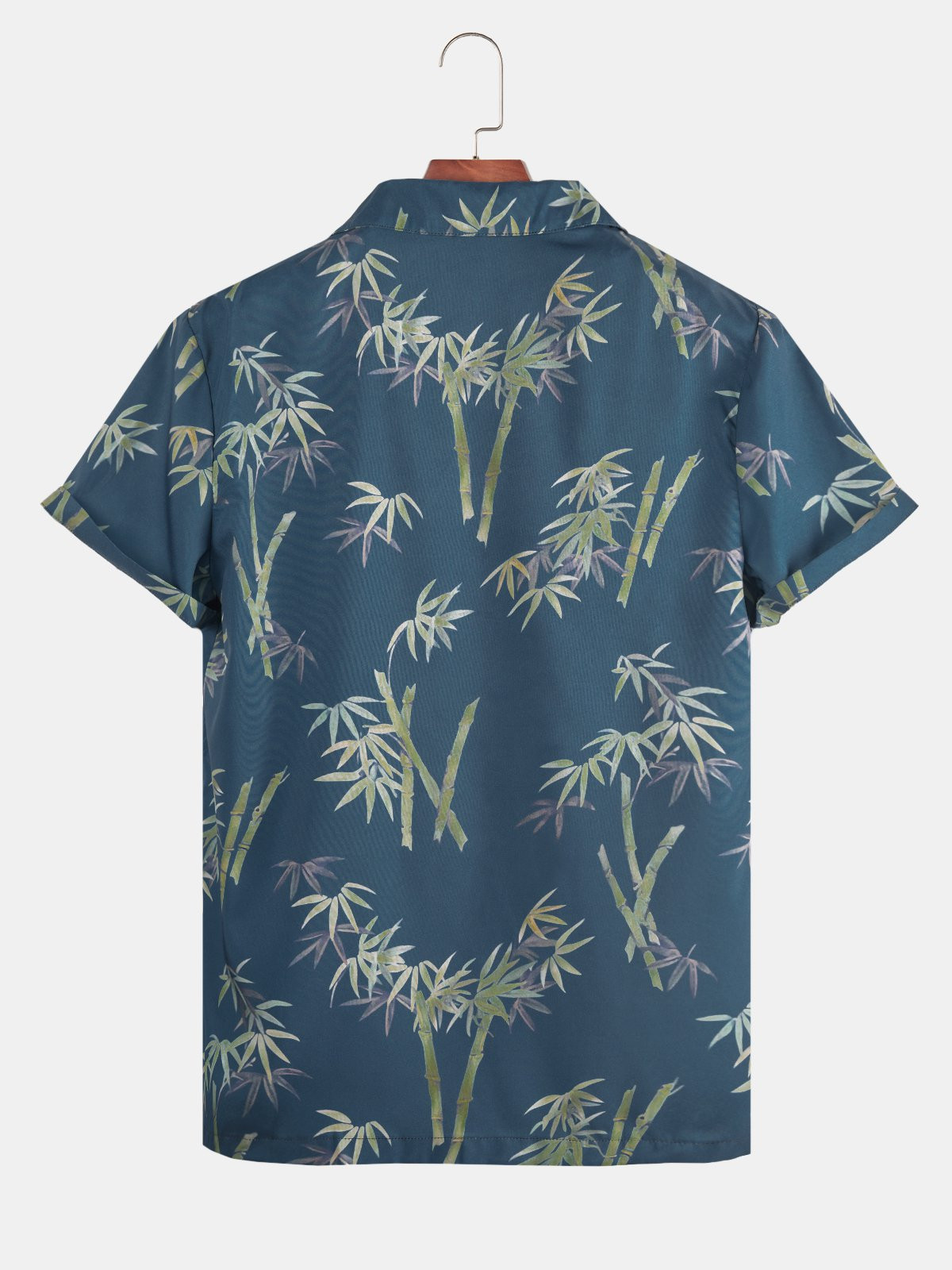 Mens Classical Short Sleeve Button Up Hawaiian Shirts