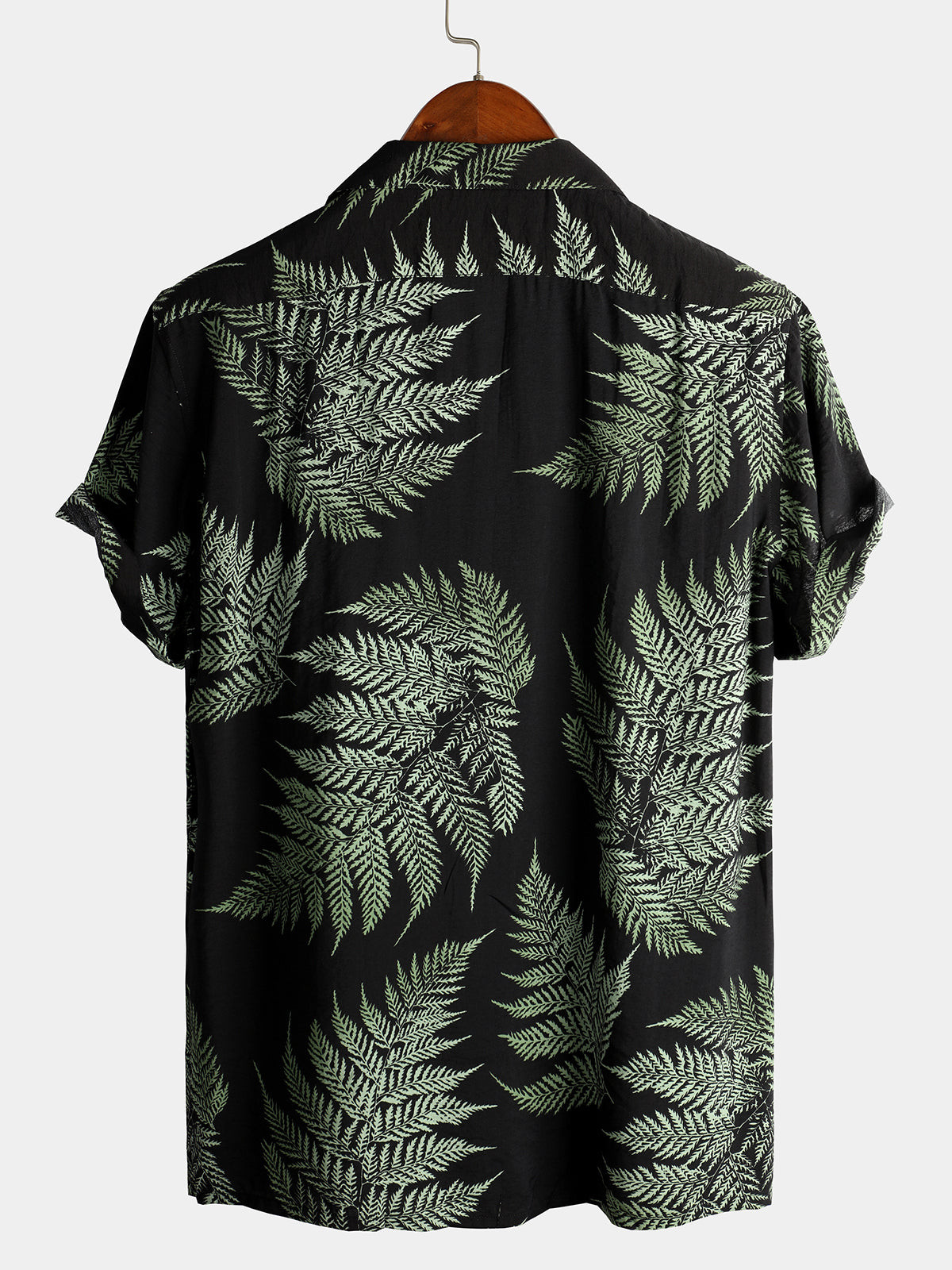 Mens Holiday Short Sleeve Cotton Shirt Hawaiian Shirt for Men Women