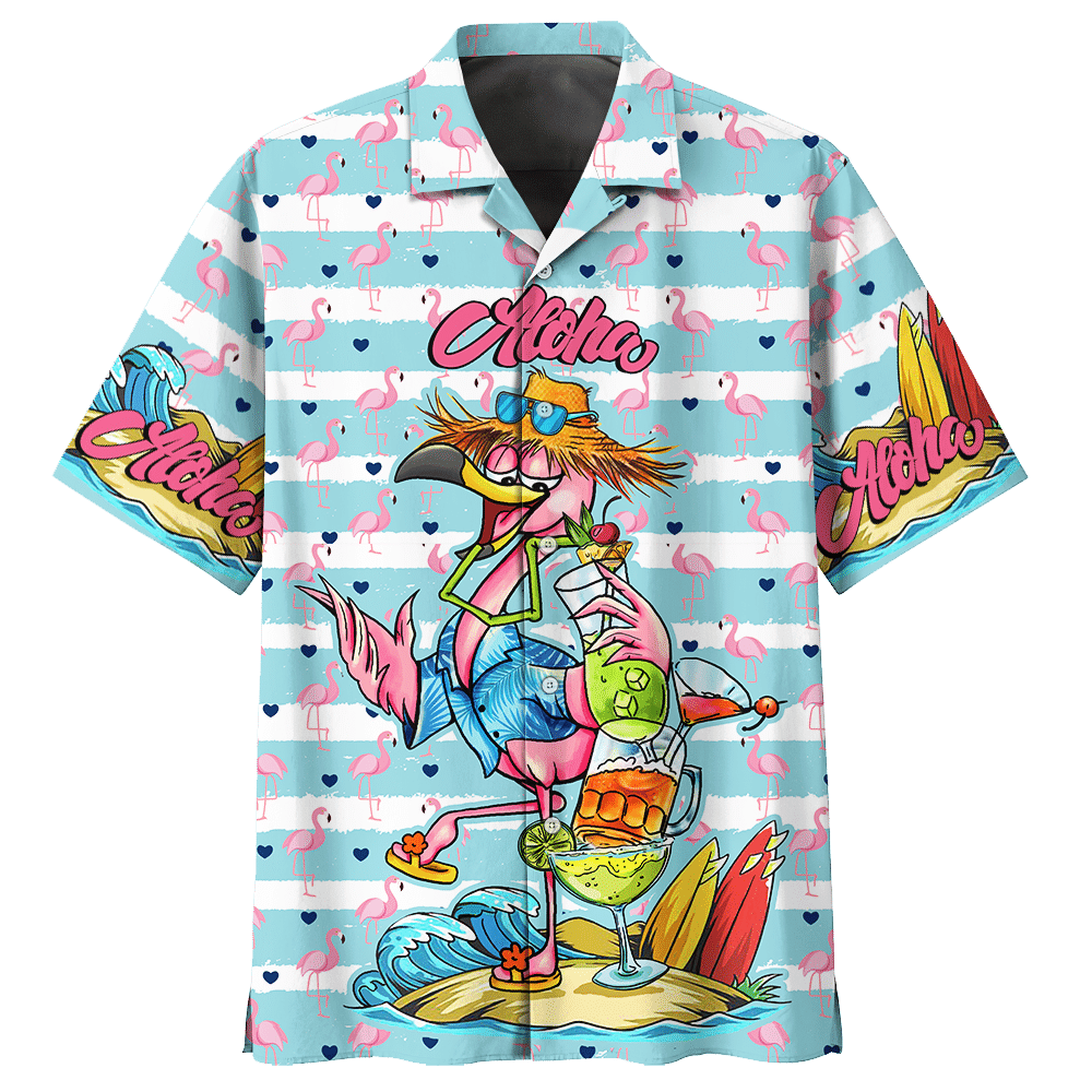 Flamingo Hawaiian Shirt 6 For Men Women