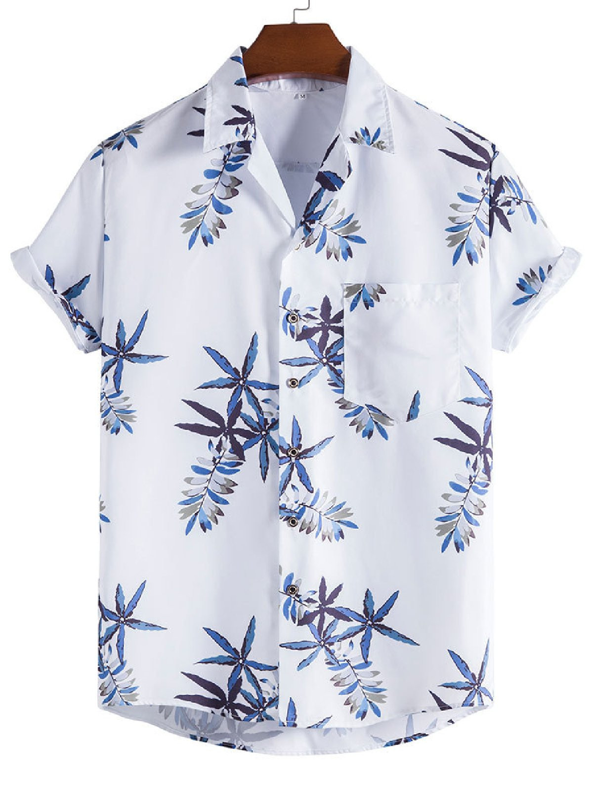 Summer Mens Casual Authentic Hawaiian Shirts