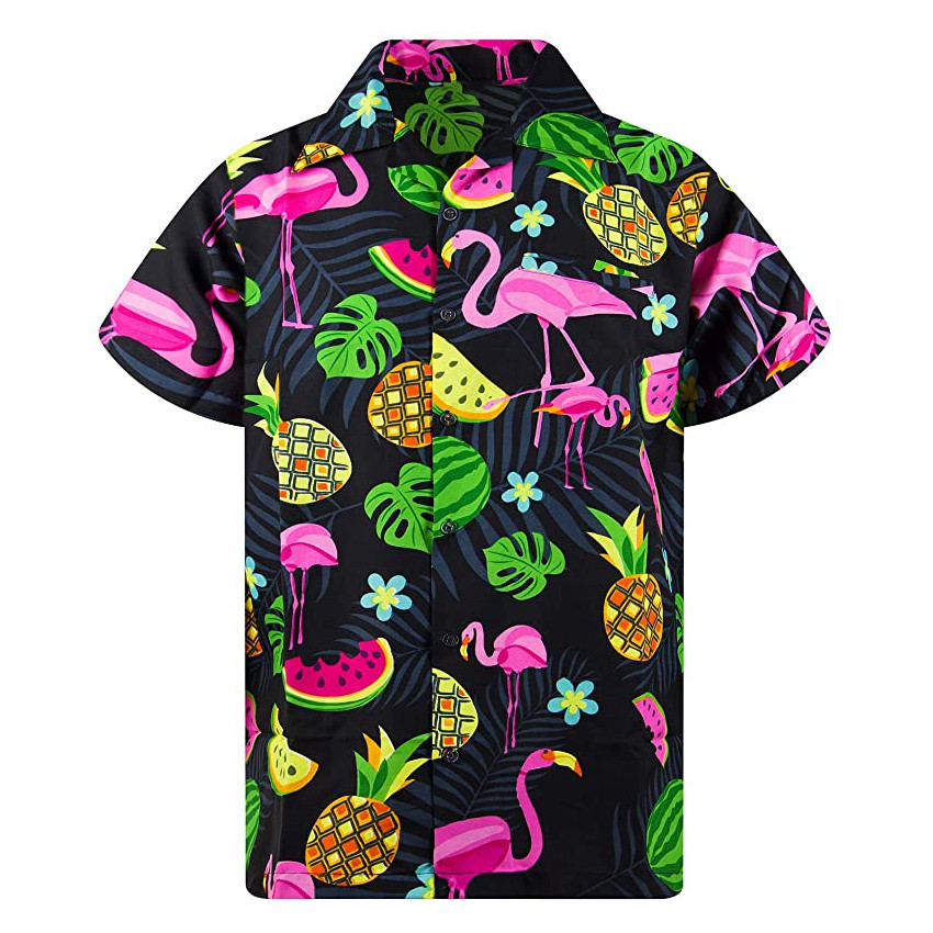 Flamingo Hawaiian Shirt Tropical Lovers Shirt Flamingo Hawaiian Shirt Tropical Lovers Hawaiian Shirt For Men Women