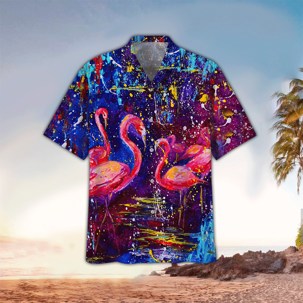 Flamingo Hawaiian Shirt Tropical Lovers Hawaiian Shirt Flamingo Hawaiian Shirt Tropical Lovers Lover Gifts