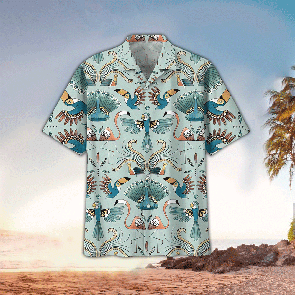 Flamingo Hawaiian Shirt Tropical Lovers Shirt Flamingo Hawaiian Shirt Tropical Lovers Clothing For Men Women