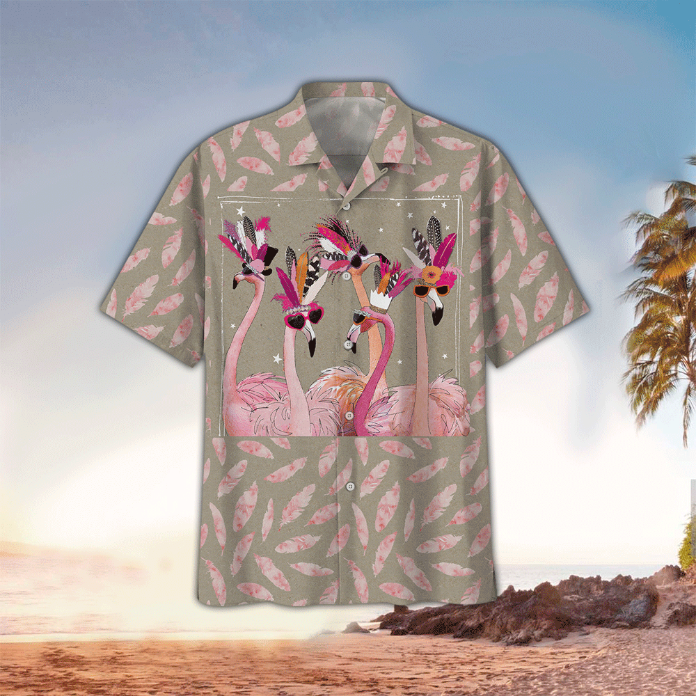 Flamingo Hawaiian Shirt Tropical Lovers Hawaiian Shirt Perfect Gift Ideas For Flamingo Hawaiian Shirt Tropical Lovers Lover