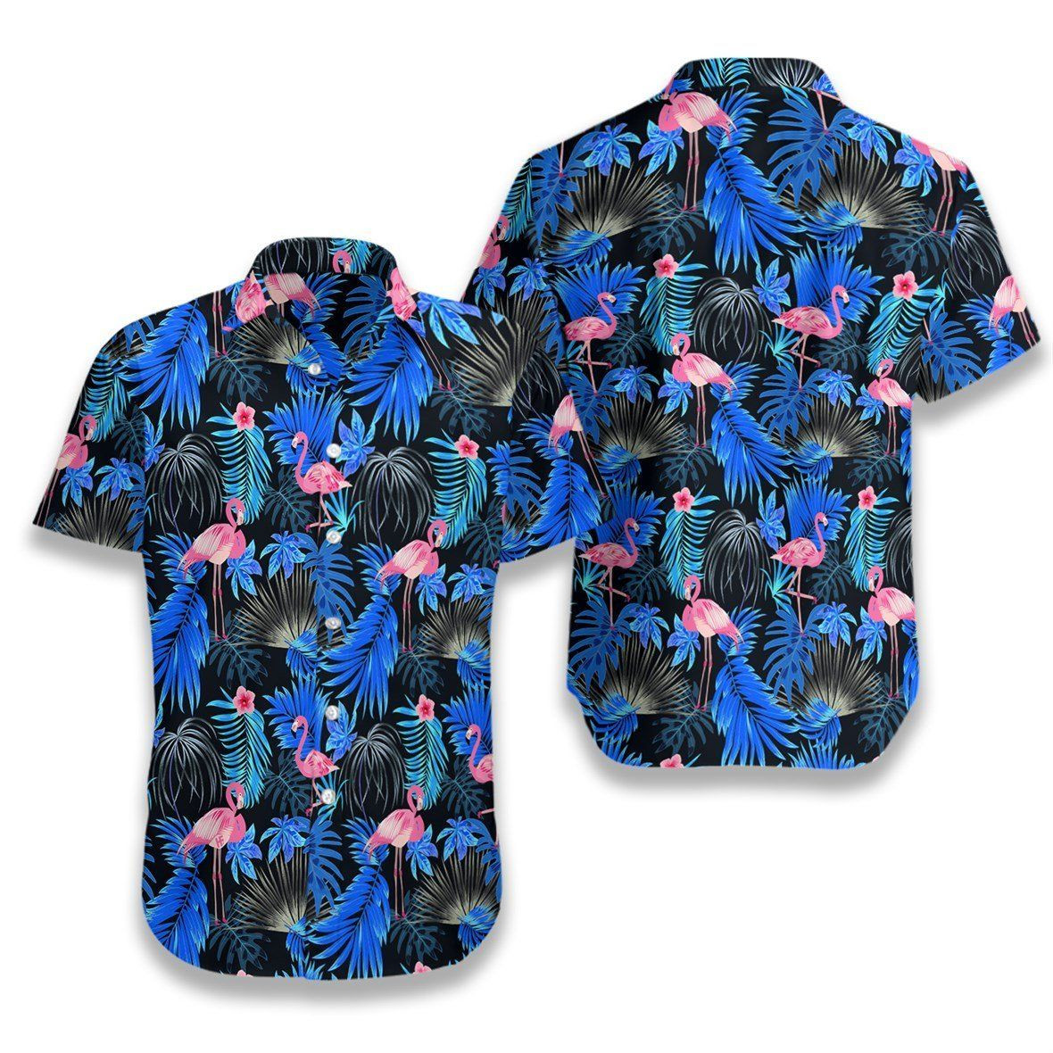 Flamingo Hawaiian Shirt Tropical Tropical Hawaiian Aloha Shirts Hawaiian Shirt For Men Women