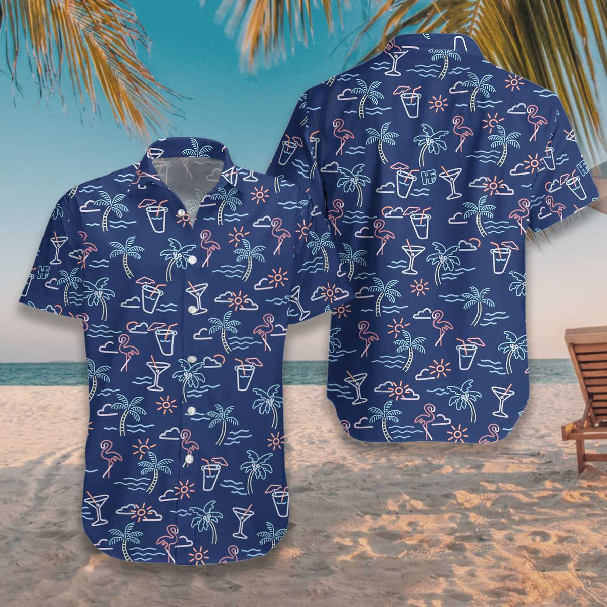 Beach Party Tropical Flamingo Hawaiian Shirt Tropical Hawaiian Shirt For Men Women