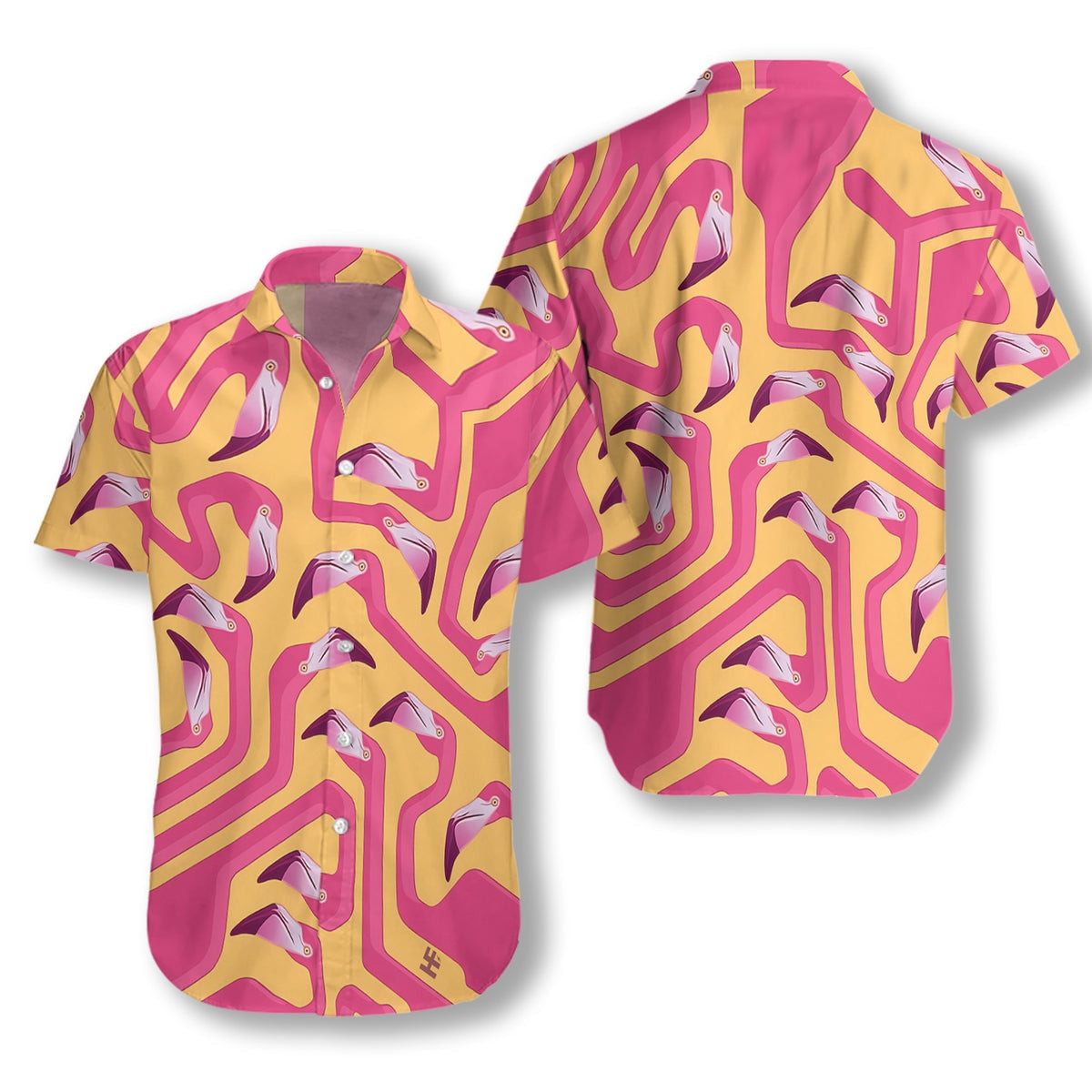 Flamingo Hawaiian Shirt Tropical Hawaiian Shirt For Men Women