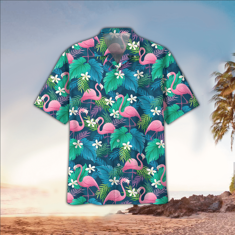 Flamingo Hawaiian Shirt Tropical Lovers Shirt Flamingo Hawaiian Shirt Tropical Lovers Clothing