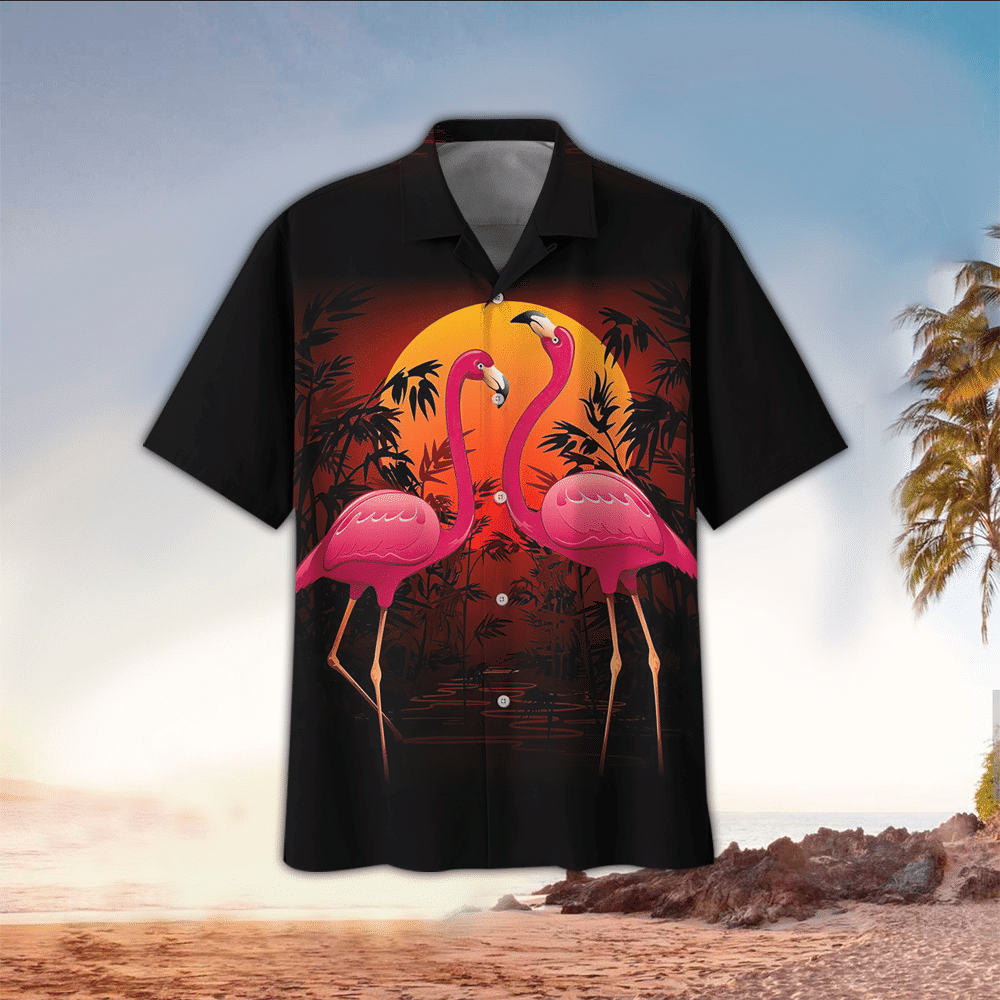 Flamingo Hawaiian Shirt Tropical Lovers Hawaiian Shirt Perfect Gift Ideas For Flamingo Hawaiian Shirt Tropical Lovers Lover