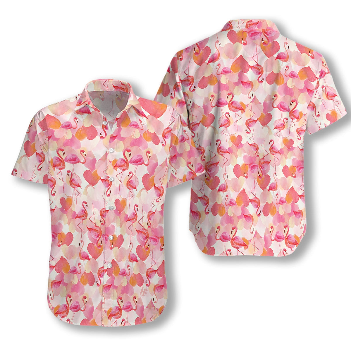 Flamingo Hawaiian Shirt Tropical Hawaiian Shirt For Men Women