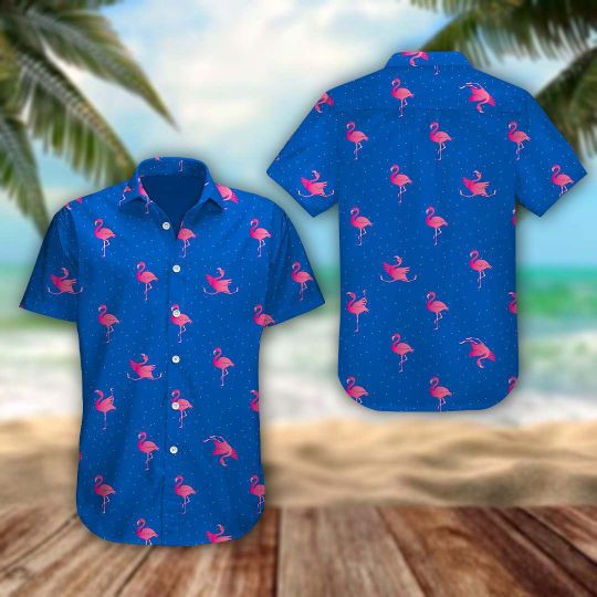 Flamingo Hawaiian Shirt Tropical Hawaiian Shirt For Men Women