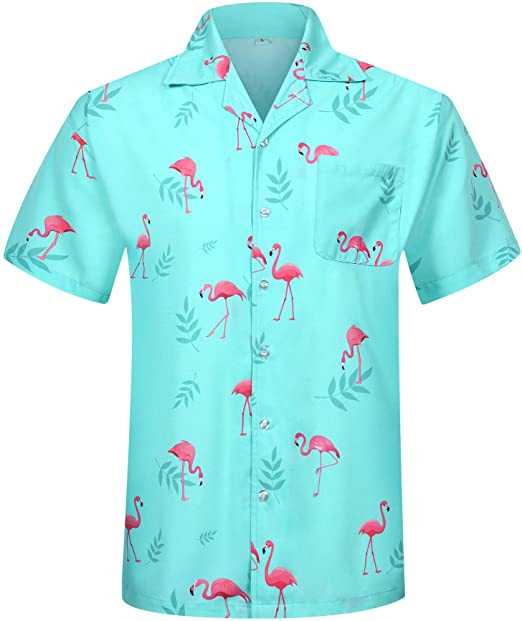 Flamingo Hawaiian Shirt Tropical Lovers Hawaiian Shirt For Men Women