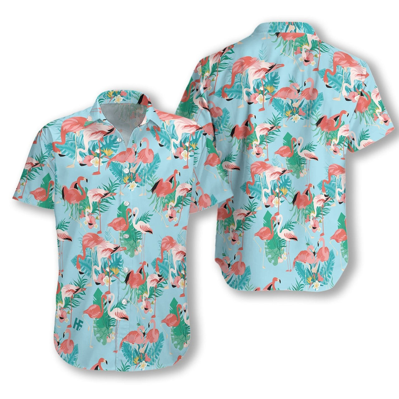 Flamingo Hawaiian Shirt Tropical Hawaiian Shirt For Men Women