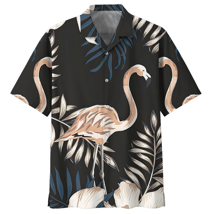 Flamingo Hawaiian Shirt Tropical Hawaiian Shirt For Men Women