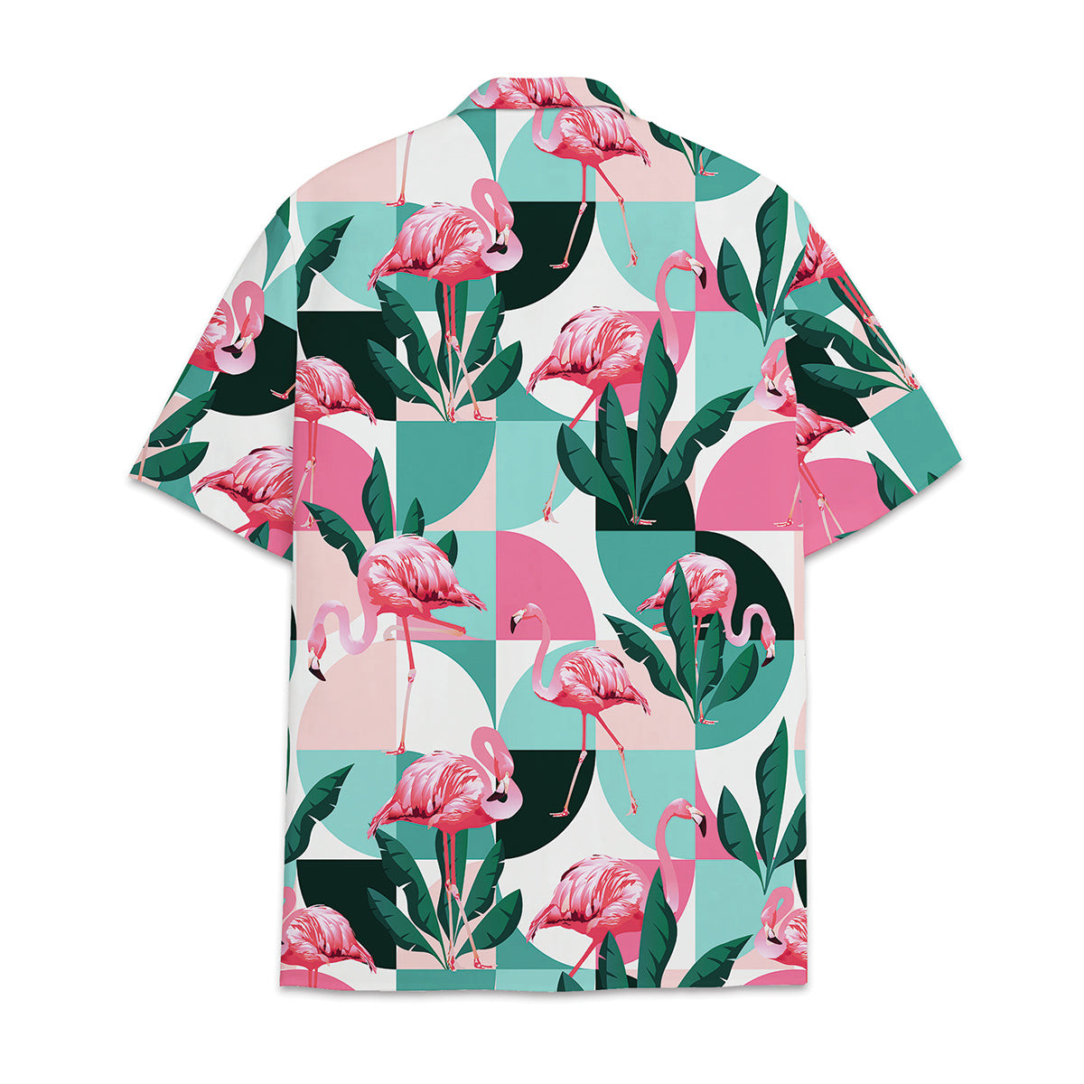 Hawaiian Shirt Flamingo Hawaiian Shirt Tropical Flower And Leaf Tropical Combined With Flamingo