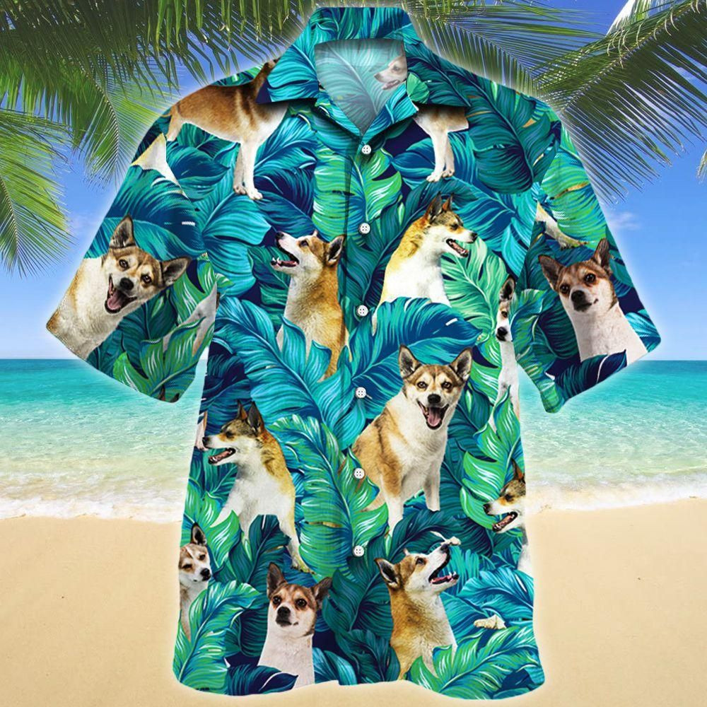 Norwegian Lundehund Dog Lovers Aloha Hawaiian Shirt Colorful Short Sleeve Summer Beach Casual Shirt For Men And Women