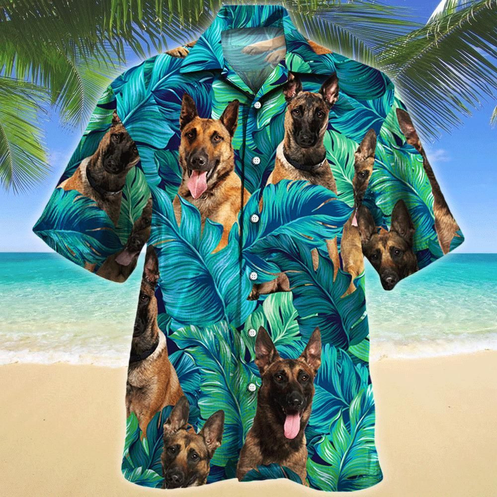 Belgian Shepherd Dog Lovers Aloha Hawaiian Shirt Colorful Short Sleeve Summer Beach Casual Shirt For Men And Women