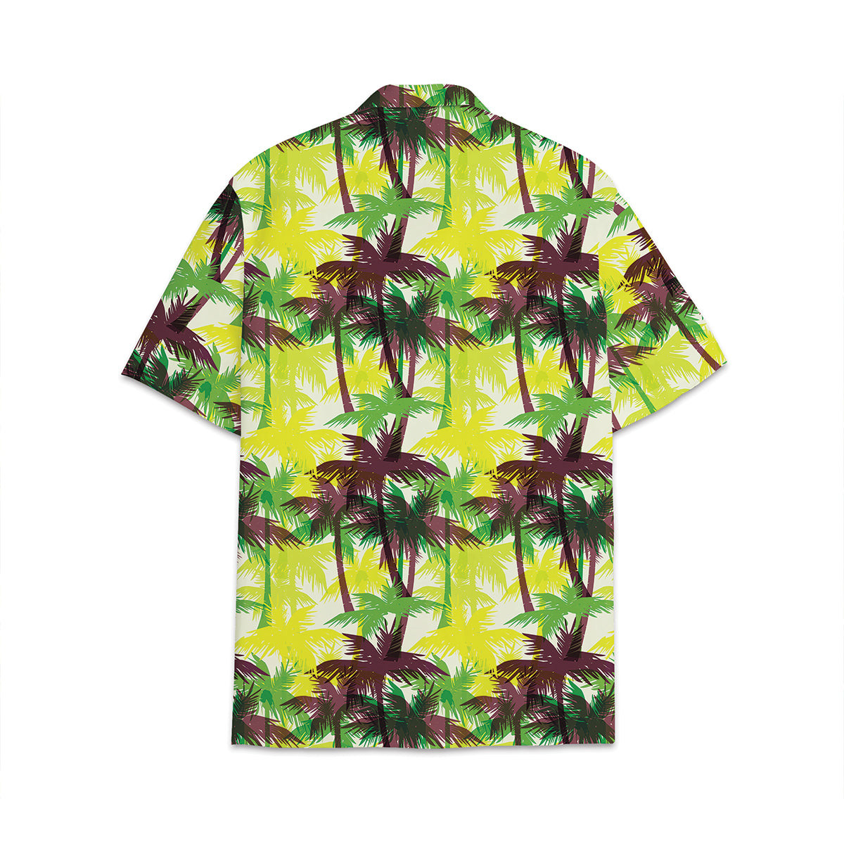 Hawaiian Shirt Cocount Tree Coconut Leaves Pattern Combination Tropical Plant