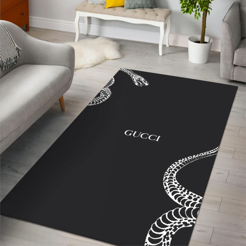 Astronaut Gucci Living Room Rug Customer Request - Indoor Outdoor Rugs