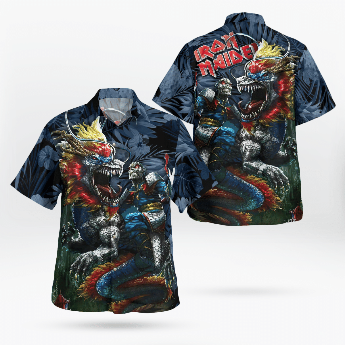 Iron Maiden China Tour Aloha Shirt For Men Women