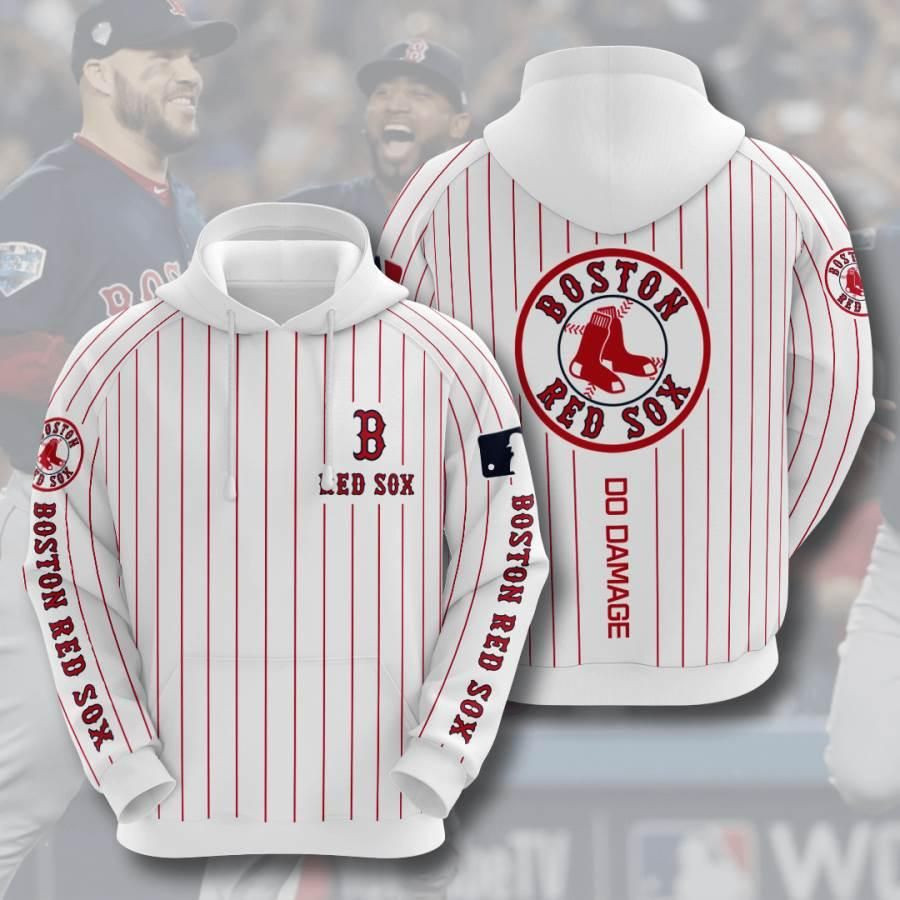 Sports Baseball Mlb Boston Red Sox Usa 406 Hoodie 3D Size S to 5XL