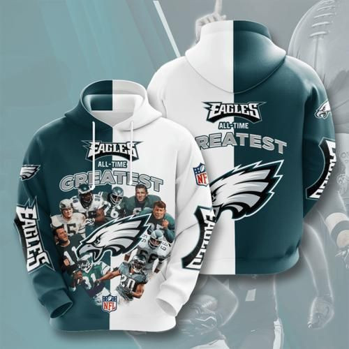 Amazon Sports Team Nfl Philadelphia Eagles No673 Hoodie 3D Size S to 5XL