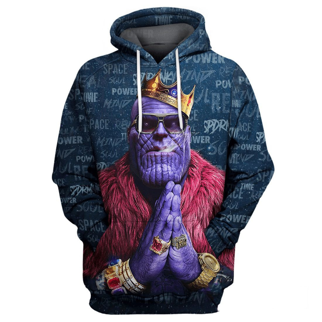 Space Power THaNOs Gifts For THaNOs Fans MArvEl Gifts 3D Hoodie OR 3D Tshirt