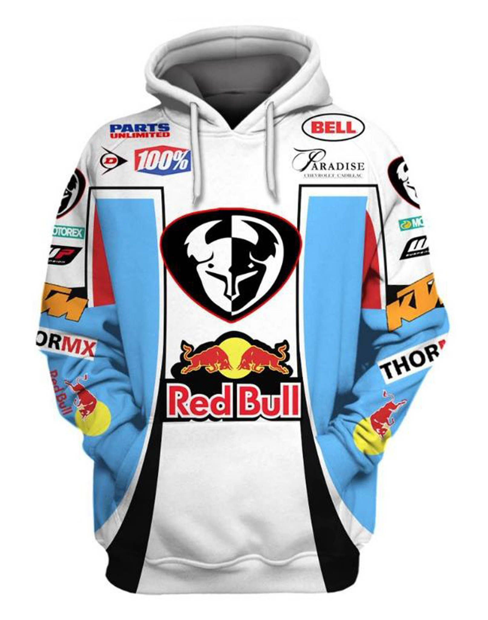 Racing Gift For Racer Redbull Hoodie