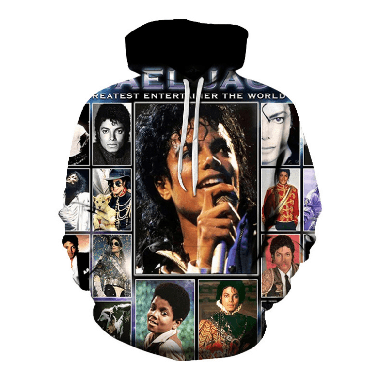 The King Of Pop Gift For Michael Jackson Fan Gift for Moonwalkers Classic Music Hoodie