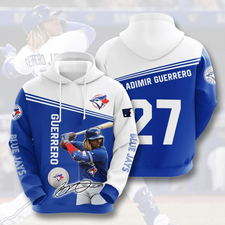 Toronto Blue Jays 3D All Over Print Hoodie, Zip-up Hoodie