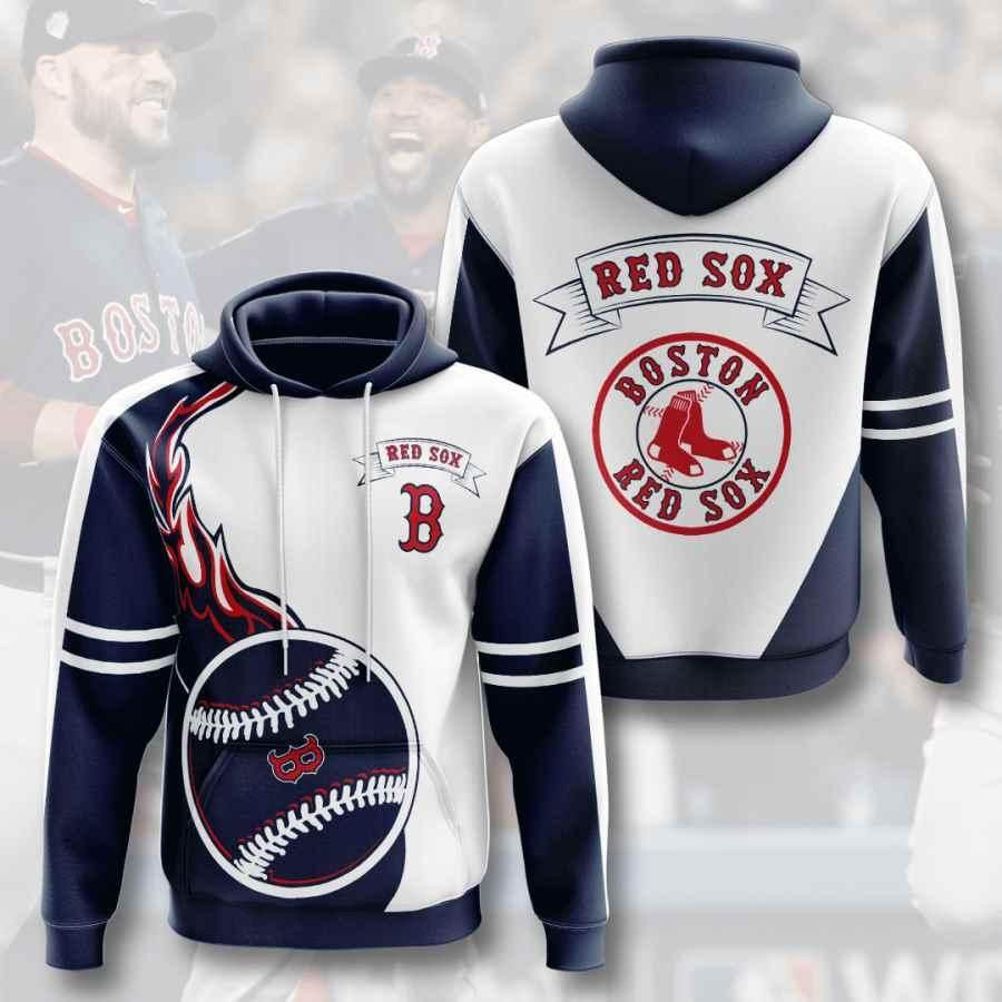 Sports Baseball Mlb Boston Red Sox Usa 407 Hoodie 3D Size S to 5XL