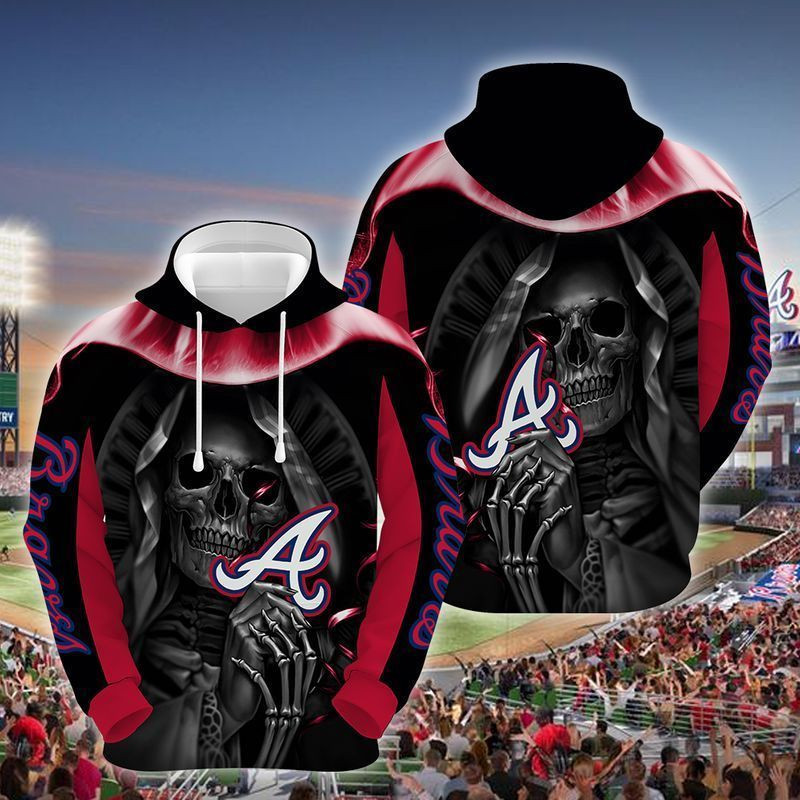 MLB Atlanta Braves Hoodie, Zip Hoodie, Tshirt Design 3D Full Printed High Quality Hot Trending 2021-QC724 2021