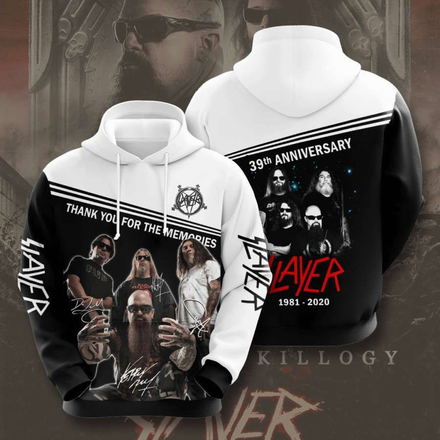 Slayer No1824 Custom Hoodie 3D