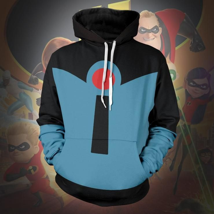 Disney Gifts Gift For Disney Lover Mr. Incredible Suit Unisex Hoodie