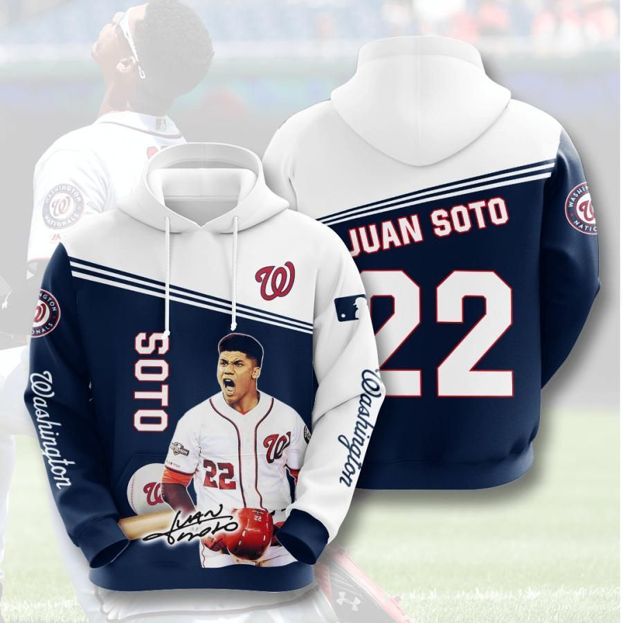 MLB Washington Nationals JUAN SOTO 22 Limited Edition Amazing Men's and Women's Hoodie Full Sizes 2021