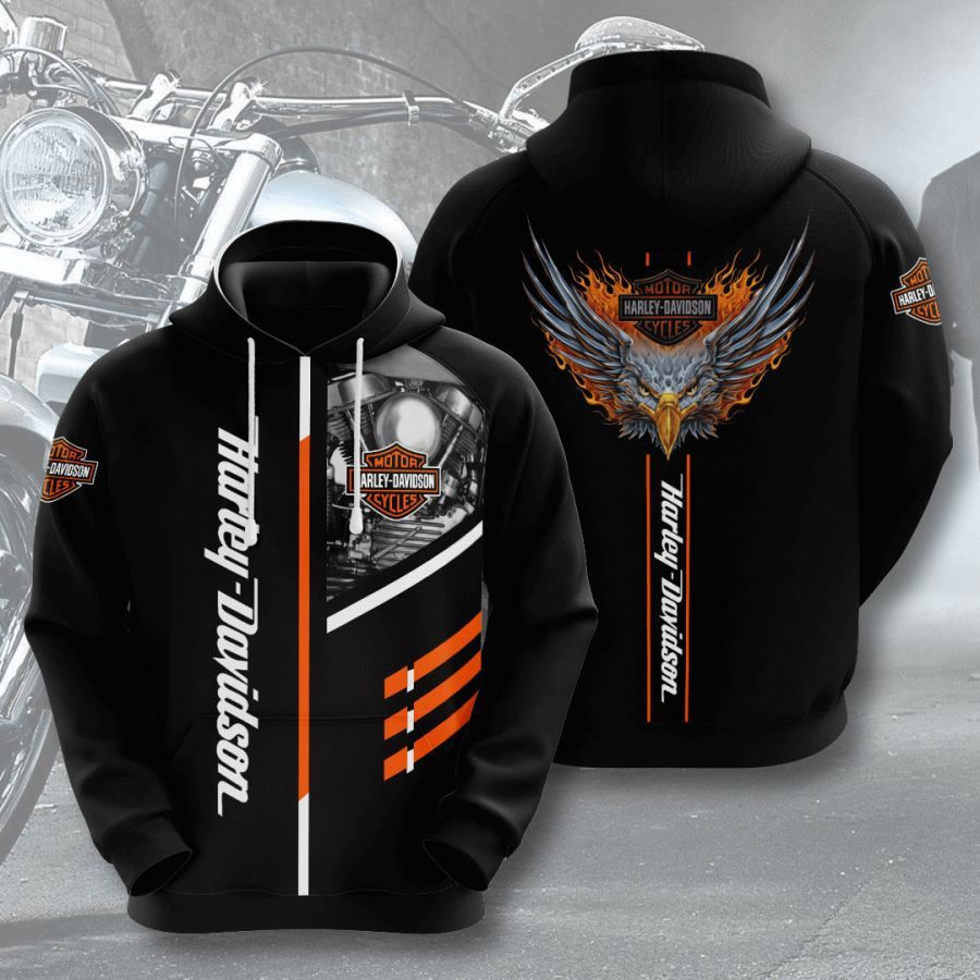 Harley Davidson No757 Custom Hoodie 3D