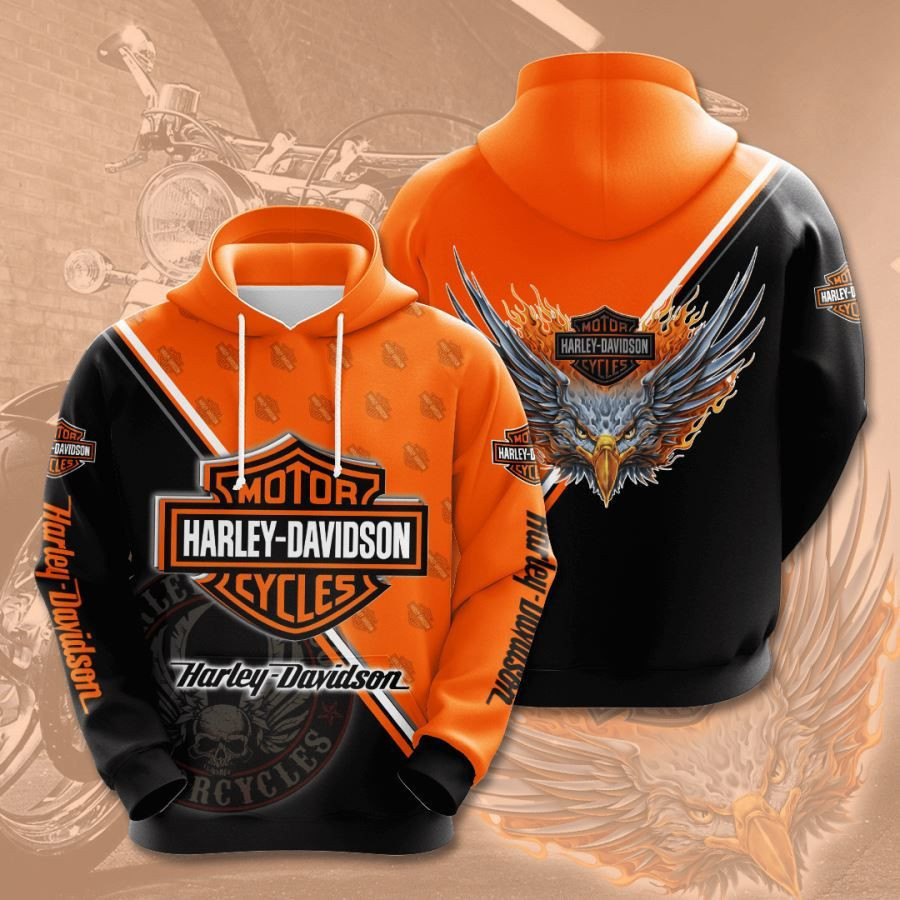 Harley Davidson No749 Custom Hoodie 3D