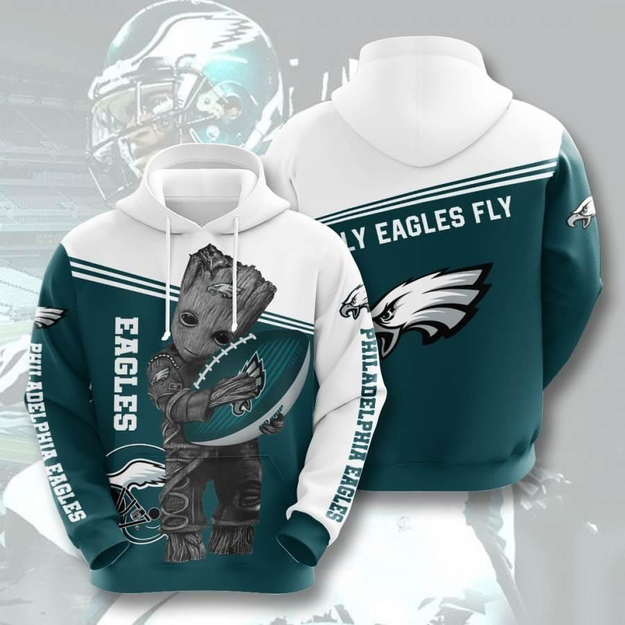 Sports American Football Nfl Philadelphia Eagles Usa 620 Hoodie 3D Size S to 5XL