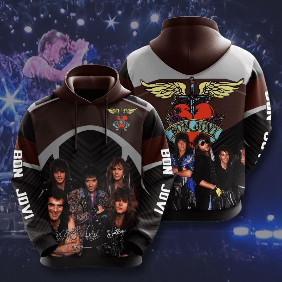 Bon Jovi No217 Custom Hoodie 3D