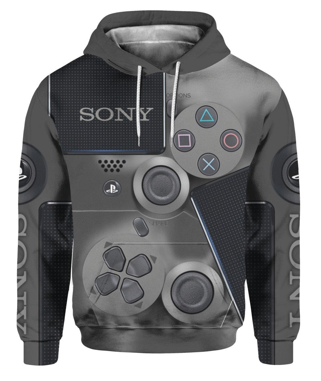 Black Controller Gift For PlayStation Ds4tool Dualshock 4 Personalize Hoodie