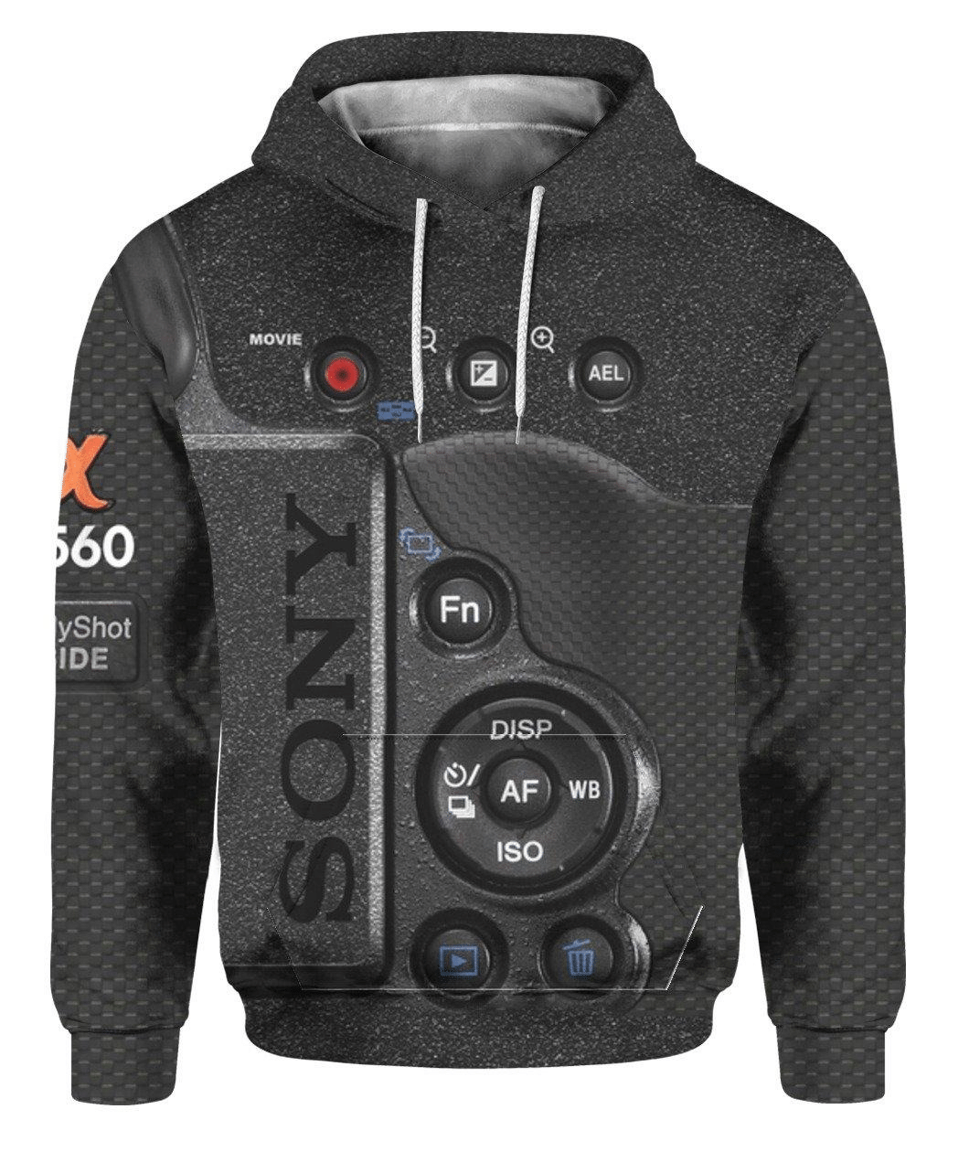 Camera 3D All Over Printed PlayStation Shirt Hoodie