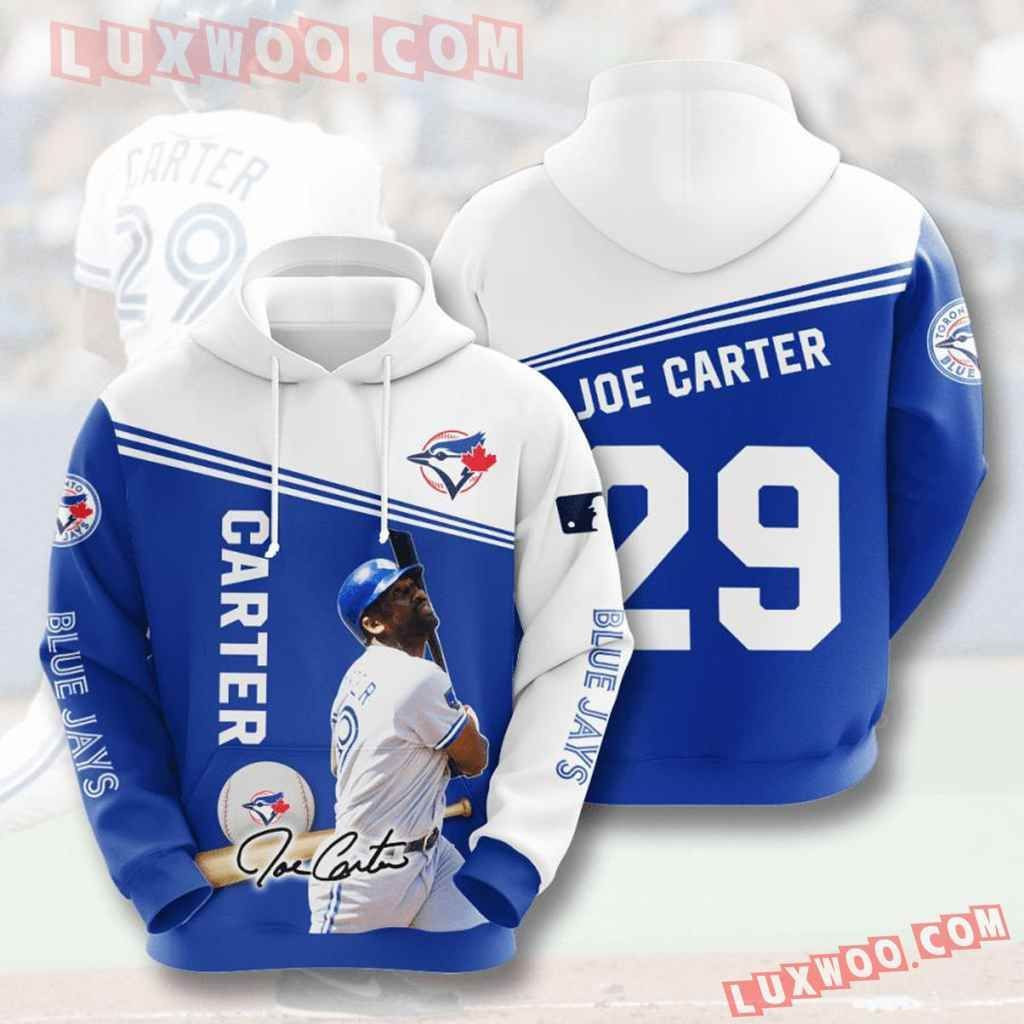 Mlb Toronto Blue Jays 3d Hoodies Printed Zip Hoodies Sweatshirt Jacket V6 2021