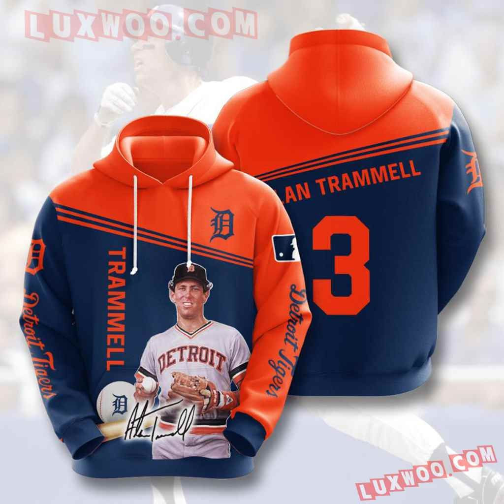 Mlb Detroit Tigers 3d Hoodies Printed Zip Hoodies Sweatshirt Jacket  2021