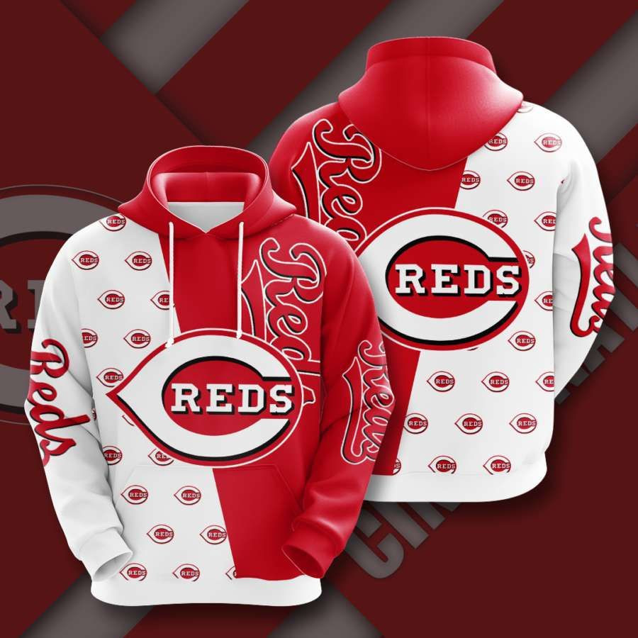 Cincinnati Reds 3D All Over Print Hoodie, Zip-up Hoodie