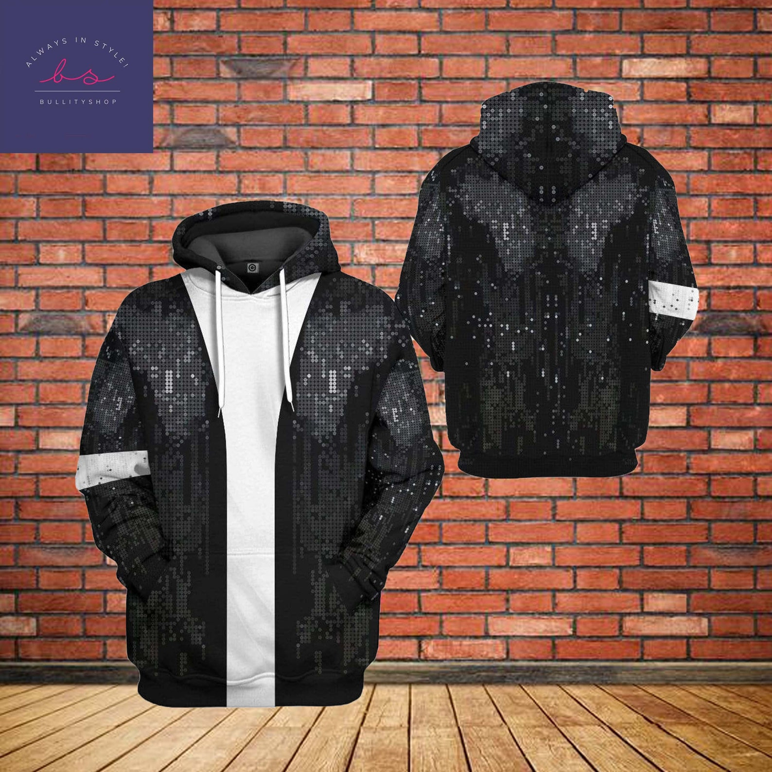 Michael Jackson Costume 3D All Over Print Hoodie, Zip-up Hoodie