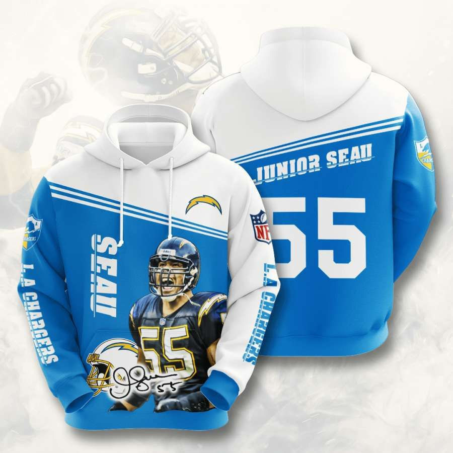 Los Angeles Chargers No1013 Custom Hoodie 3D