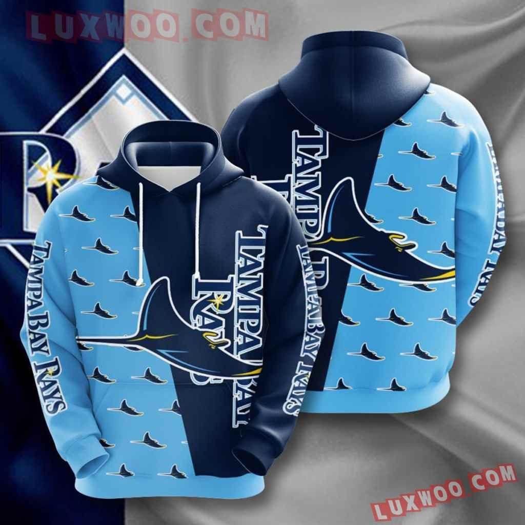 Mlb Tampa Bay Rays 3d Hoodies Printed Zip Hoodies Sweatshirt Jacket  2021