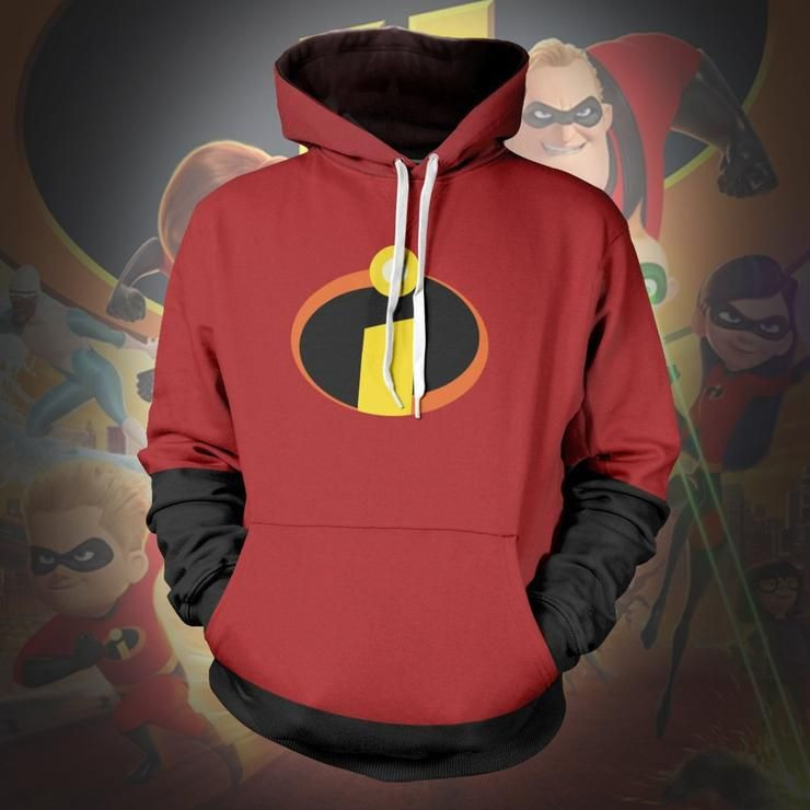 Disney Gifts Gift For Disney Lover The Incredibles Super Suit Unisex Hoodie