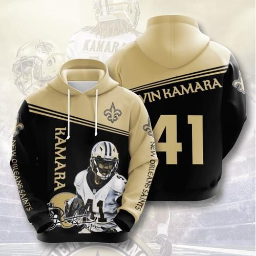 Amazon Sports Team Nfl New Orleans Saints No1141 Hoodie 3D Size S to 5XL