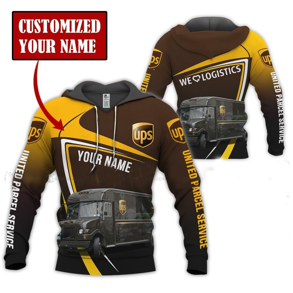 Gift Ideas Mailman Gifts Ups United Parcel Service Custom Unisex Hoodie